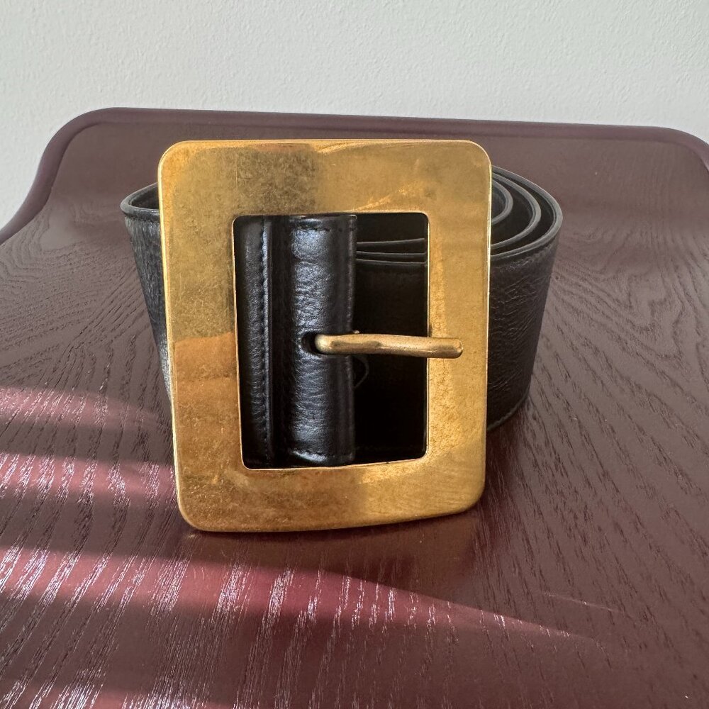 Vintage YSL pilgrim belt
